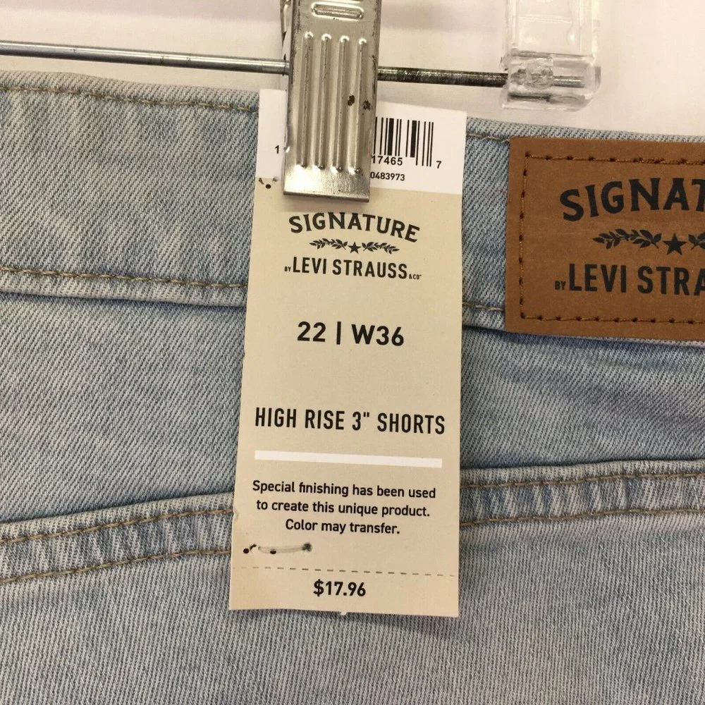 Signature Levi Strauss Womens High Rise 3